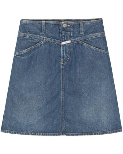 Closed Denim Mini Skirt - Blue