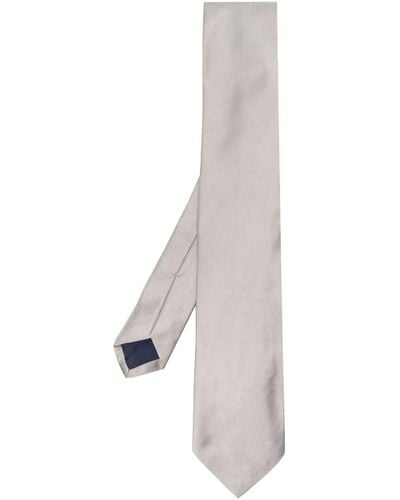 Polo Ralph Lauren Repp Silk Tie - White