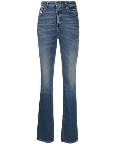 DIESEL D-escription Flared Bootcut Jeans - Blue