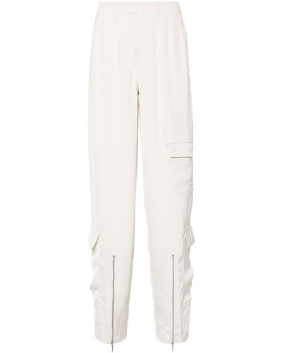 Calvin Klein Pantalones cargo de vestir - Blanco