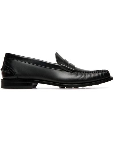 Bally Oregan Leather Penny Loafers - Black