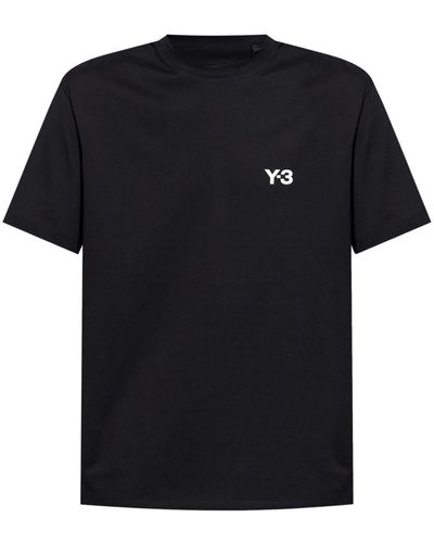 Y-3 X Real Madrid Katoenen T-shirt - Zwart