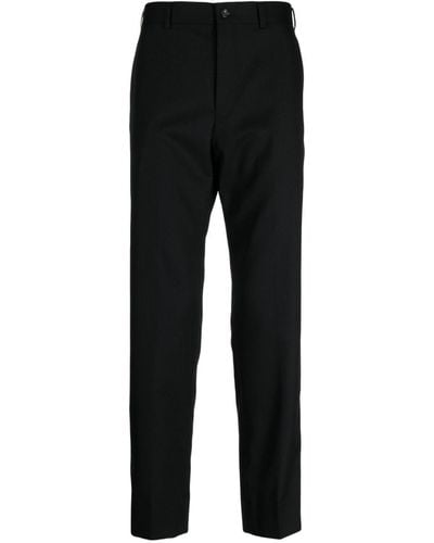 Comme des Garçons Tailored Straight-leg Wool Pants - Black