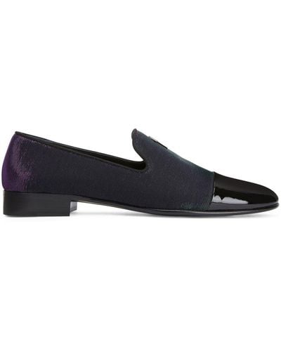 Giuseppe Zanotti Lewis Cup Loafers - Paars
