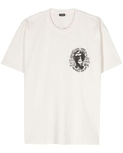 Stussy T-shirt Camelot - Bianco
