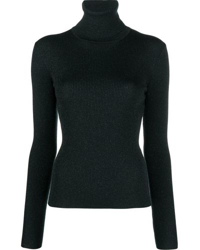 P.A.R.O.S.H. Roll Neck Sweater - Black