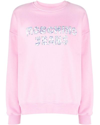 Moschino Jeans ロゴ スウェットシャツ - ピンク