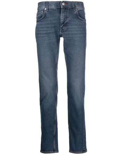 Tommy Hilfiger Schmale Tapered-Jeans - Blau