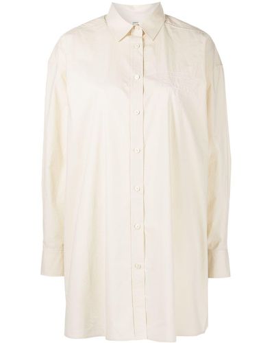 Totême オーバーサイズ リネンシャツ - ホワイト