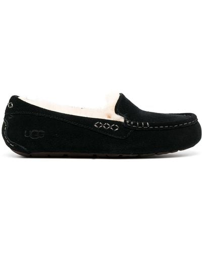 UGG Shearling-lined Loafers - Black