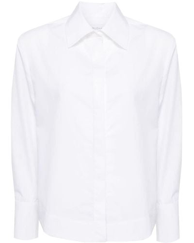 Alohas Abule cotton shirt - Weiß