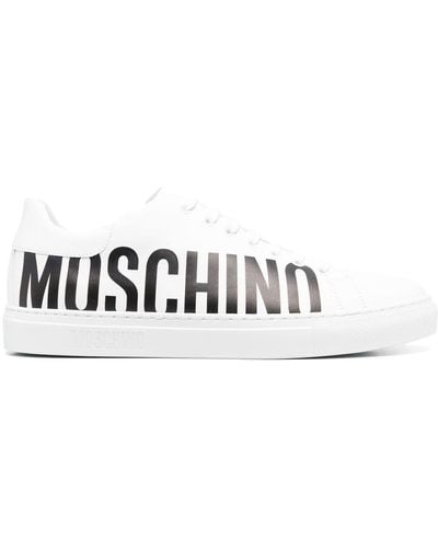 Moschino Sneakers con logo - Bianco
