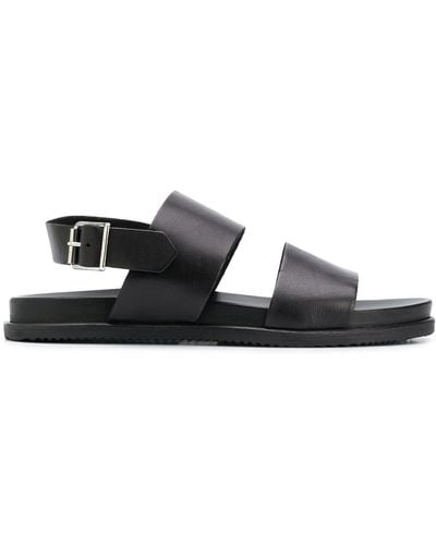 SCAROSSO Slingback Sandals - Black