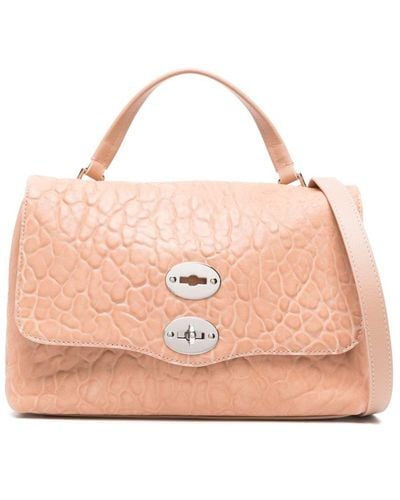 Zanellato Postina® Leather Tote Bag - Pink