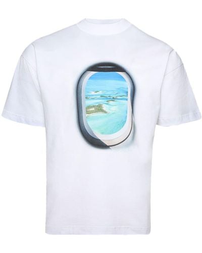 BLUE SKY INN Jet Island Jersey T-shirt - Blue