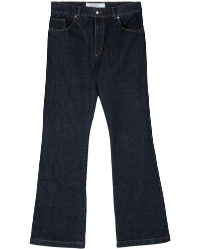 Societe Anonyme Mid-rise Flared Jeans - Blue