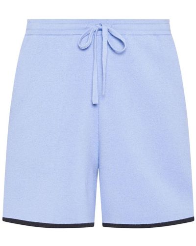 Rosetta Getty Pantalones cortos de deporte de x Violet Getty - Azul