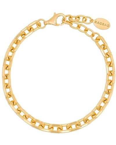 RAGBAG STUDIO Gold-plated Chain-link Bracelet - Metallic