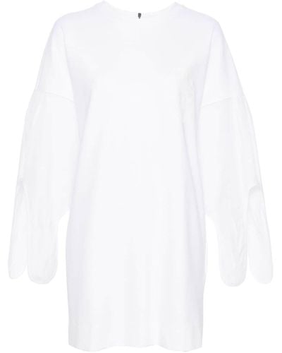 Max Mara Agora Midi Dress - White