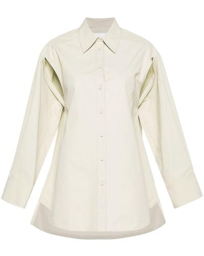 Jil Sander Poplin Cotton Shirt - White