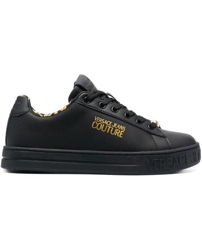 Versace Court 88 Low-top Sneakers - Zwart
