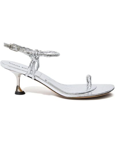 Proenza Schouler -tone Tee Toe Ring Sandals - Women's - Leather/calf Leather/lamb Skin - White