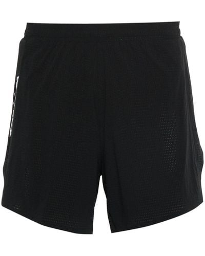 Y-3 Run Perforated Shorts - Black