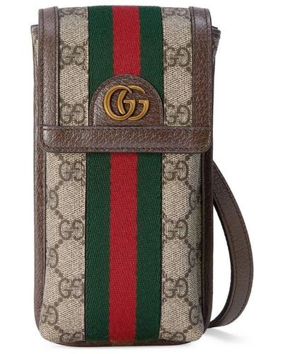 Gucci Ophidia Kleine Schoudertas - Zwart