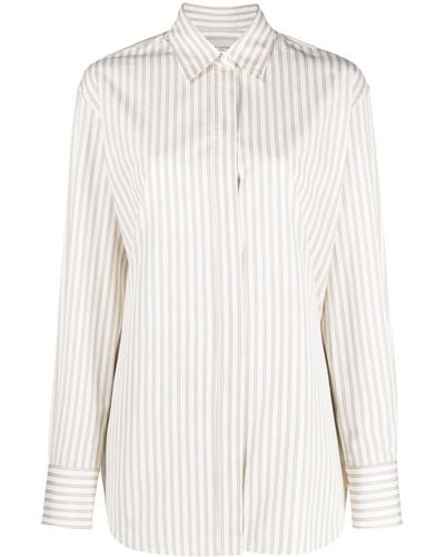 Golden Goose Camicia a righe - Bianco