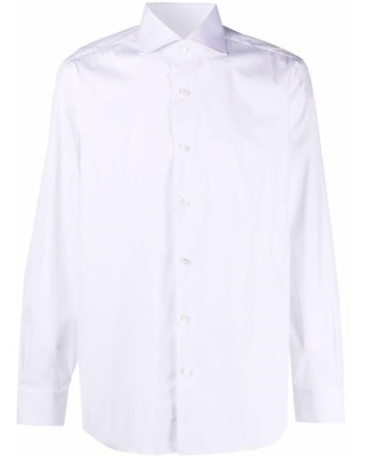 Barba Napoli Long-sleeve Shirt - White