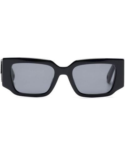 Lanvin Zonnebril Met Vierkant Montuur - Zwart