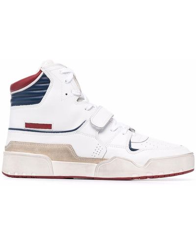 Isabel Marant Alsee High-top Sneakers - White