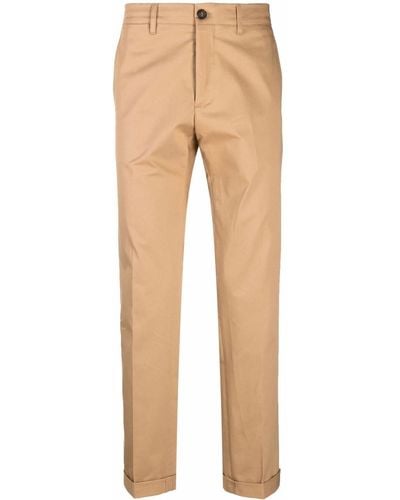 Golden Goose Pantalones chino slim de pinzas - Neutro