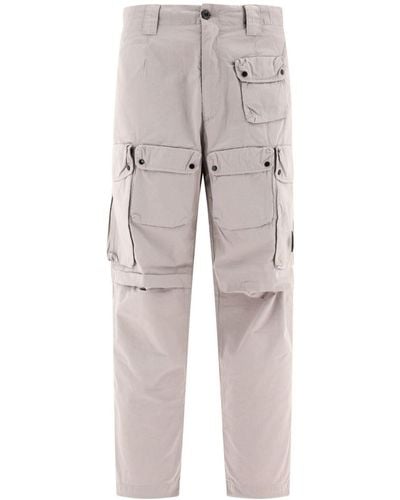 C.P. Company Ripstop Cargo Trousers - Grey