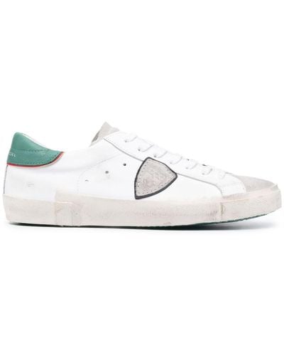 Philippe Model Prsx Leather Low-top Trainers - White
