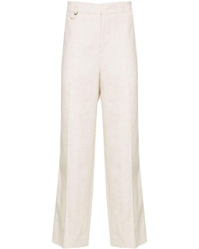 Jacquemus Le Pantalon Cabri Tailored Pants - White