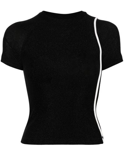 OTTOLINGER ロゴ Tシャツ - ブラック