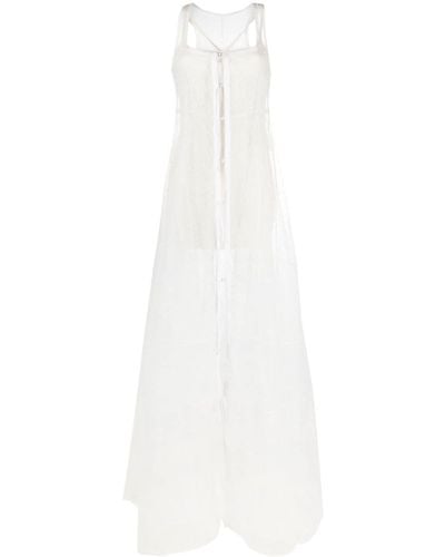 Jacquemus La Robe Dentelle ドレス - ホワイト