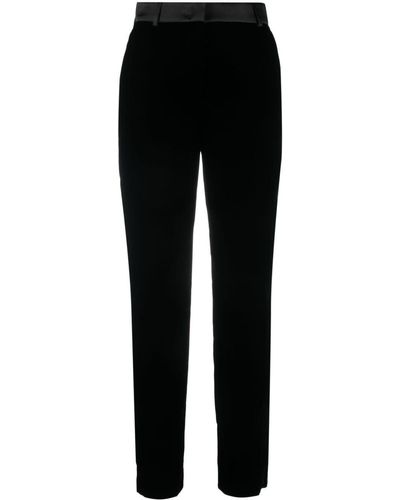 Ports 1961 Slim-cut Tailored Trousers - Black