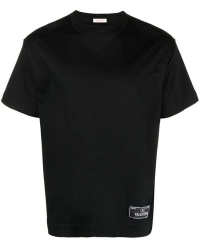 Valentino Garavani ロゴ Tシャツ - ブラック