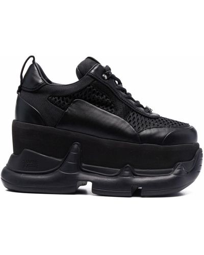 Swear Air Revive Nitro Platform Sneakers - Black
