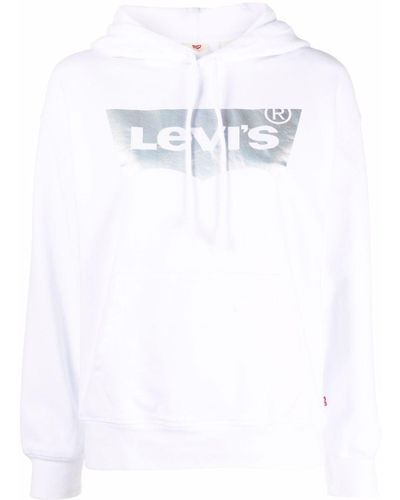 Levi's ロゴ パーカー - ホワイト