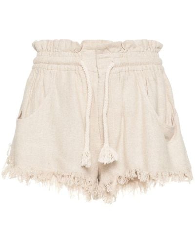 Isabel Marant Talapiz silk shorts - Natur