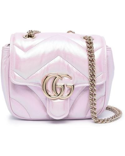 Gucci GG Marmont Mini-Tasche - Pink