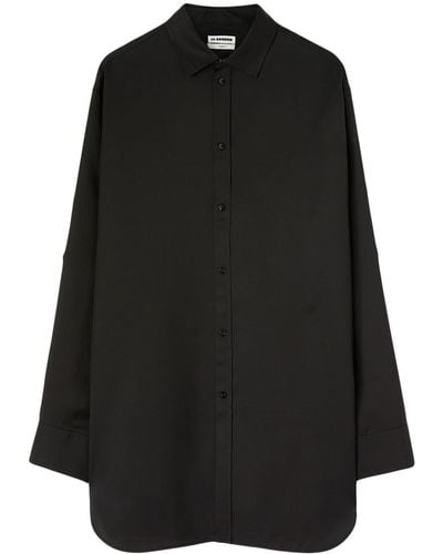 Jil Sander Friday P.m. Long-sleeved Shirt - Black