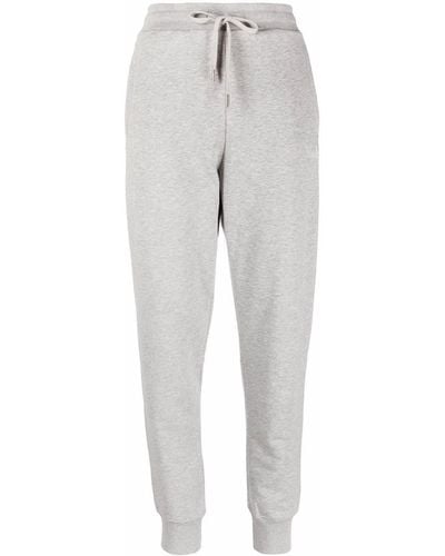 Woolrich Pantalones de chándal con logo bordado - Gris