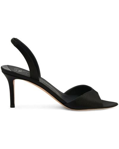 Giuseppe Zanotti Lilibeth 105mm Suede Sandals - Black