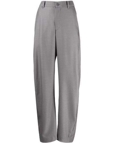 JNBY Straight-leg Wool Pants - Gray
