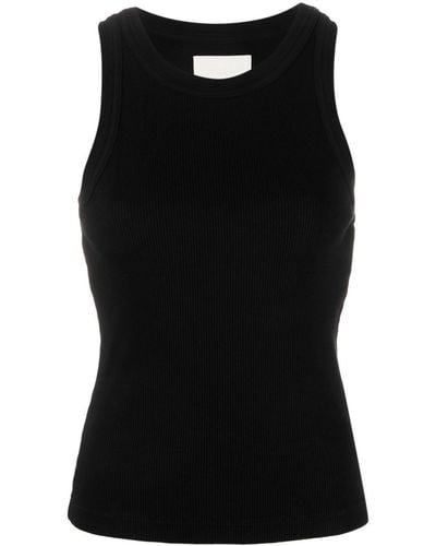 Citizens of Humanity Sleeveless Ribbed Top - Black