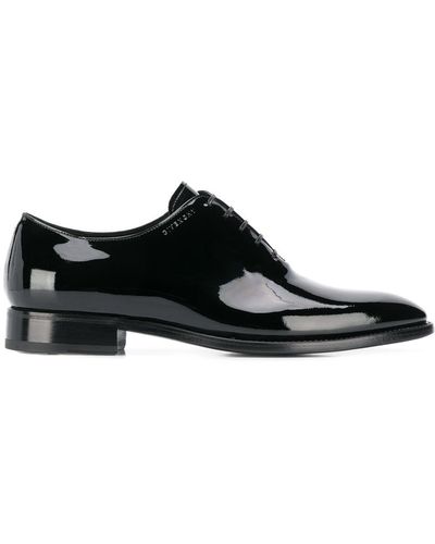 Givenchy Chaussures oxford en cuir verni - Noir